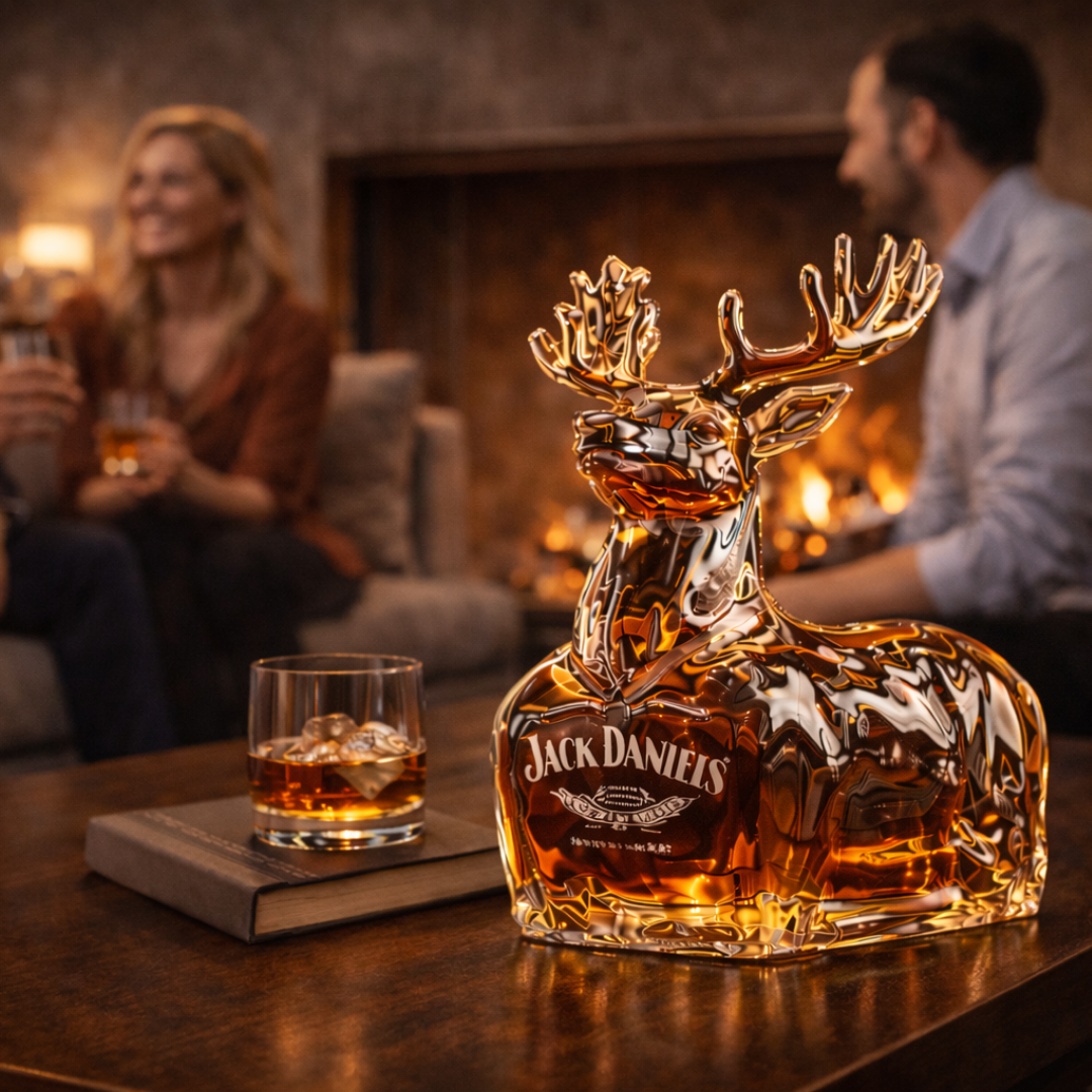 Decanter da whisky – Edizione Renna – immagine 5