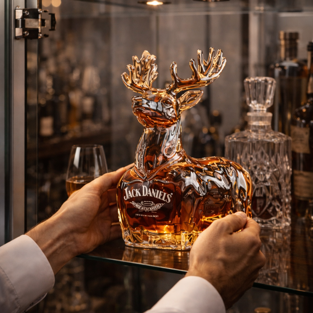 Decanter da whisky – Edizione Renna – immagine 6