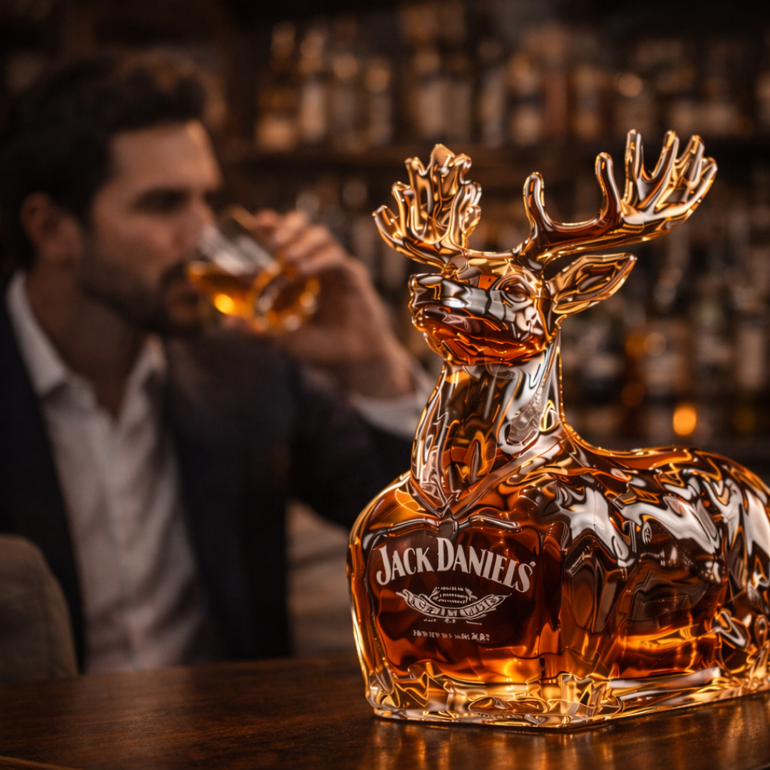 Decanter da whisky – Edizione Renna – immagine 7