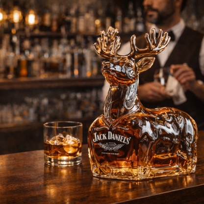 Decanter da whisky – Edizione Renna – immagine 8