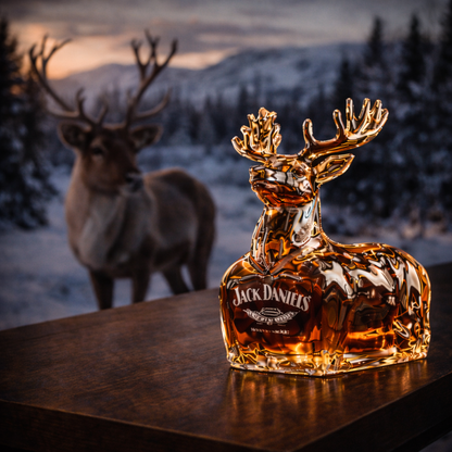 Decanter da whisky – Edizione Renna – immagine 9