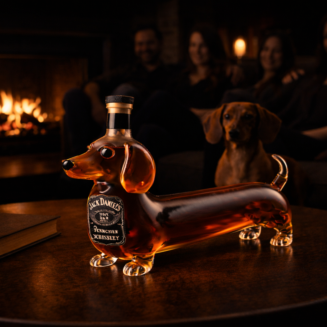 Decanter da whisky – Edizione Bassotto – immagine 3