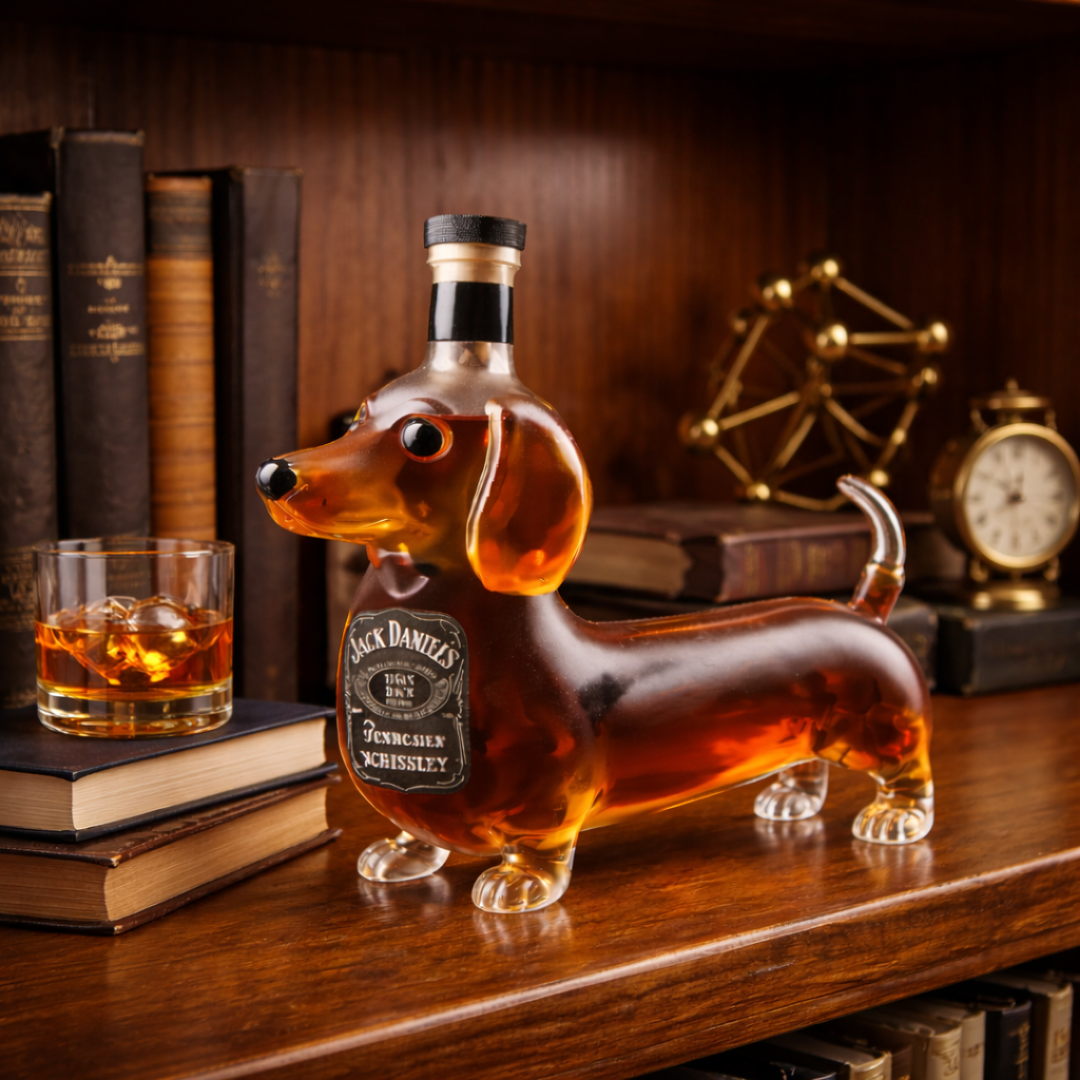 Decanter da whisky – Edizione Bassotto – immagine 5