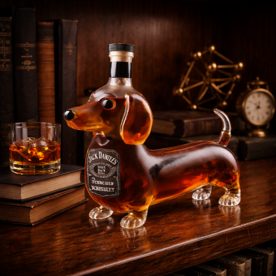 Decanter da whisky – Edizione Bassotto – immagine 6