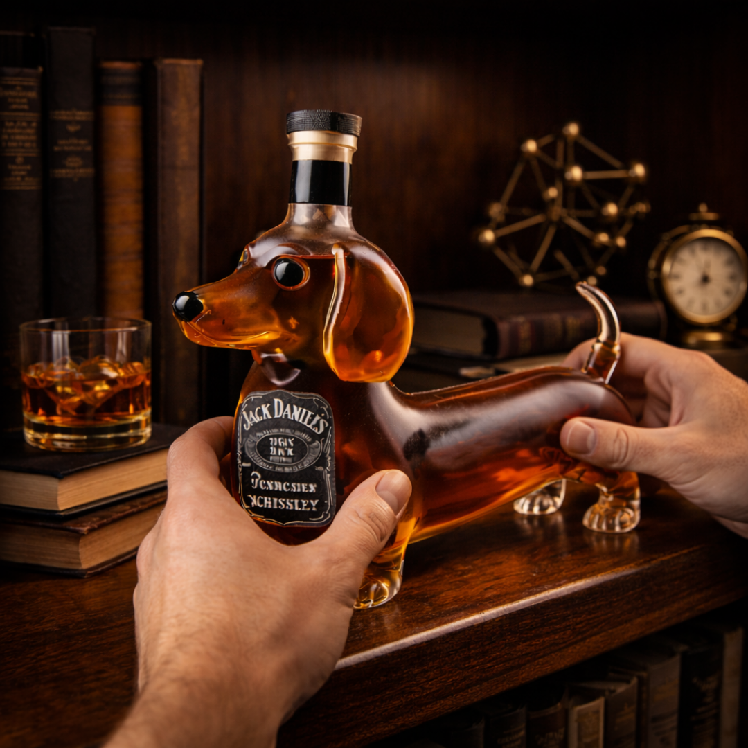 Decanter da whisky – Edizione Bassotto – immagine 9