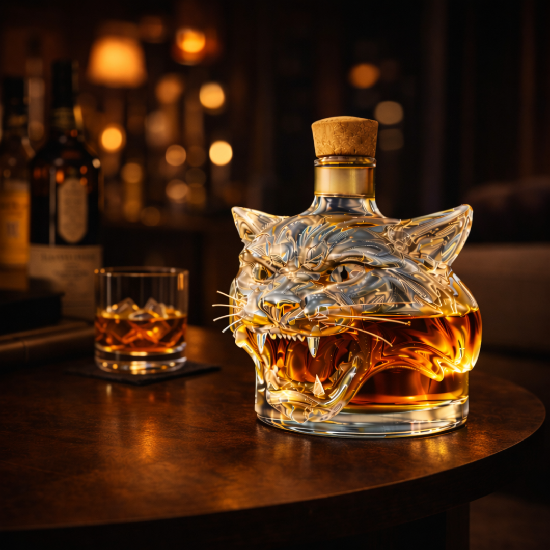 Decanter da whisky – Edizione Tigre – immagine 1