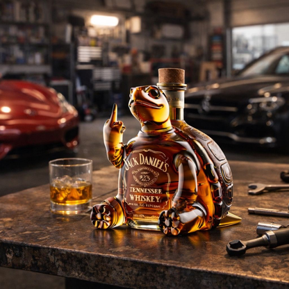 Decanter da whisky – Edizione Tartaruga – immagine 4