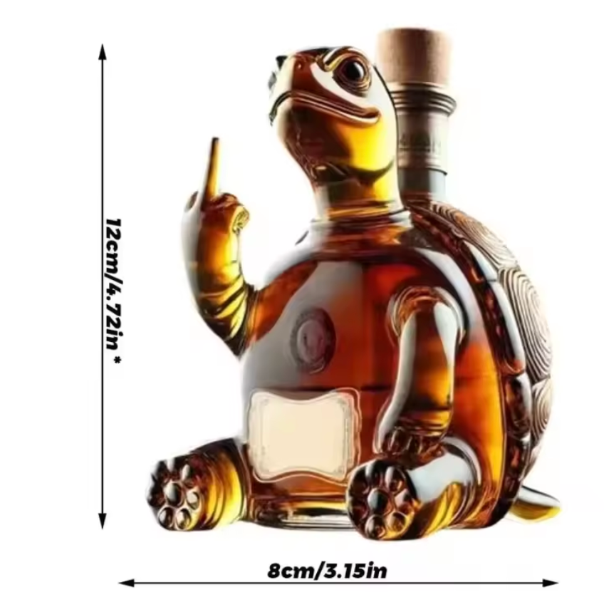 Decanter da whisky – Edizione Tartaruga – immagine 5
