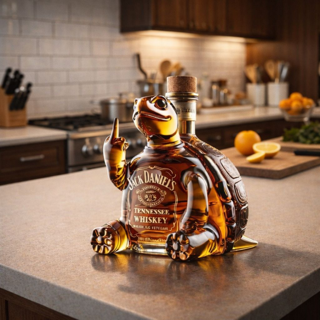 Decanter da whisky – Edizione Tartaruga – immagine 8