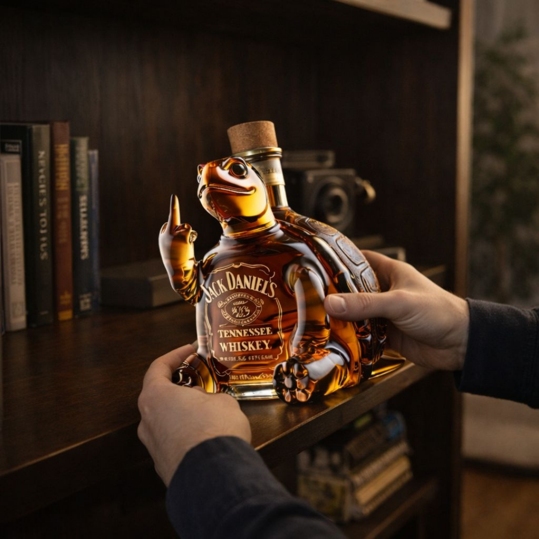 Decanter da whisky – Edizione Tartaruga – immagine 9