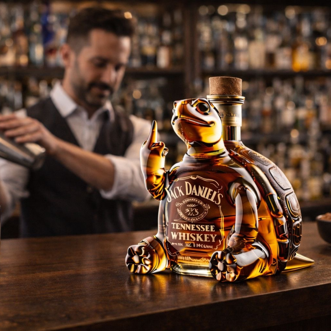 Decanter da whisky – Edizione Tartaruga – immagine 10