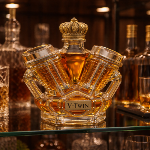 Decanter da whisky – Motore V8 – immagine 1