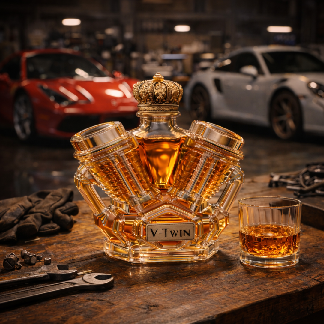 Decanter da whisky – Motore V8 – immagine 5