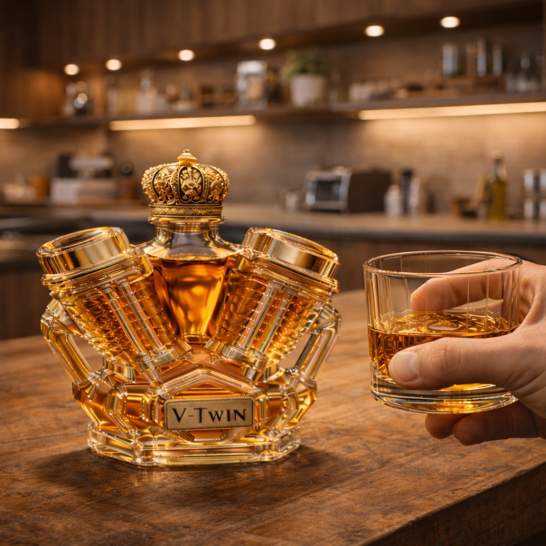 Decanter da whisky – Motore V8 – immagine 6