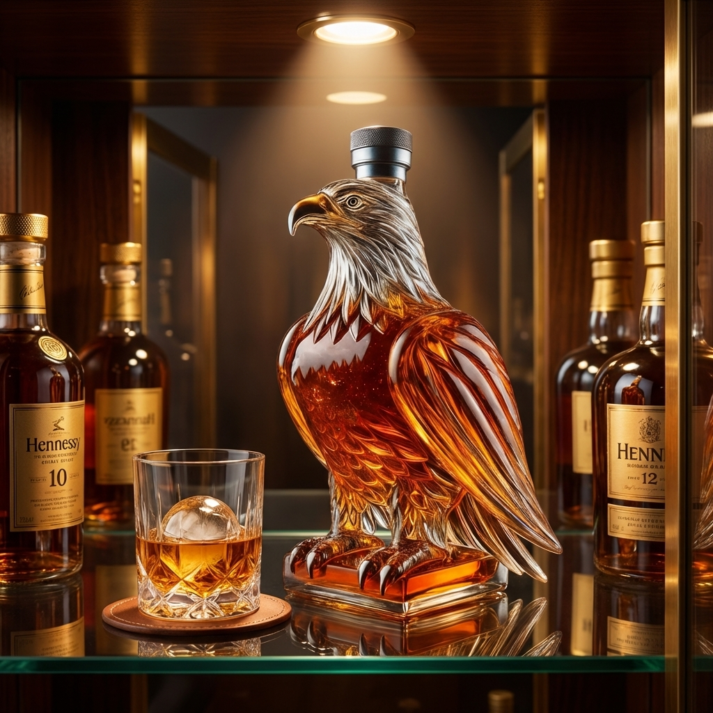 Decanter da whisky – Edizione Aquila – immagine 8