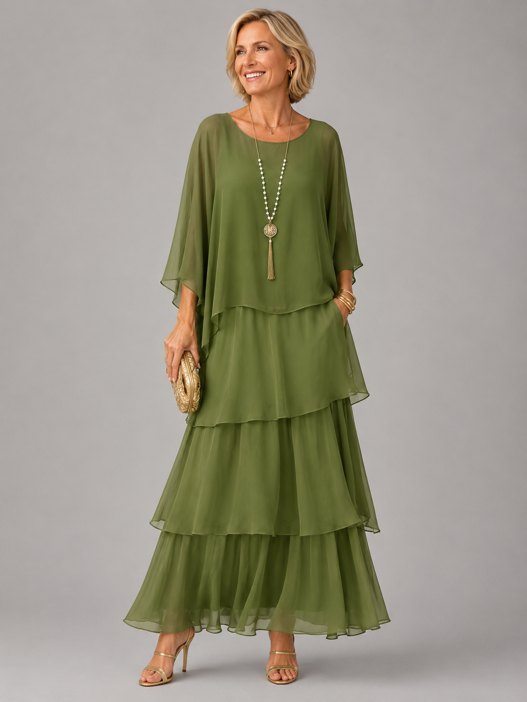 Lara™ | Elegante, zwierige maxi-jurk