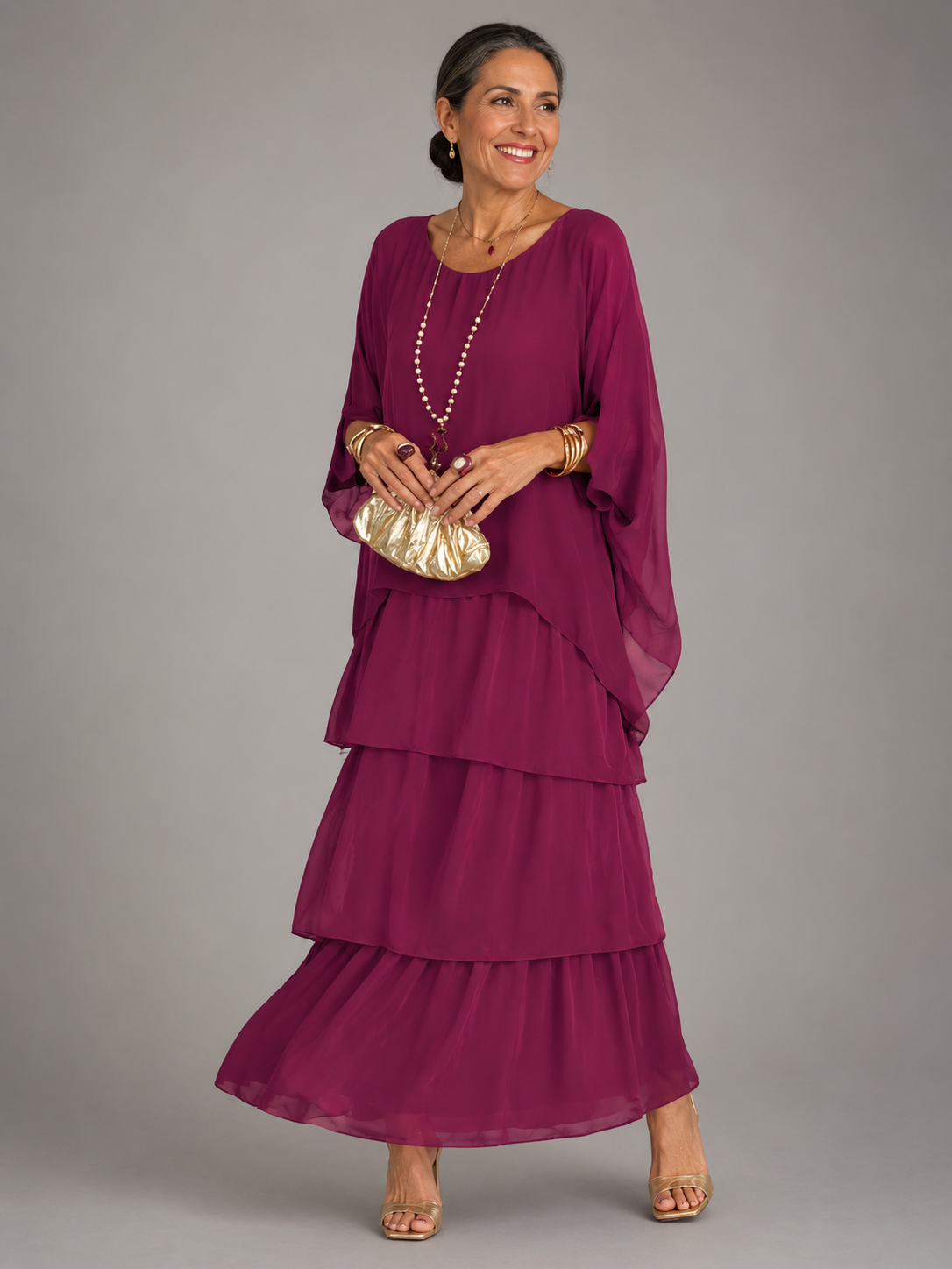 Lara™ | Elegante, zwierige maxi-jurk