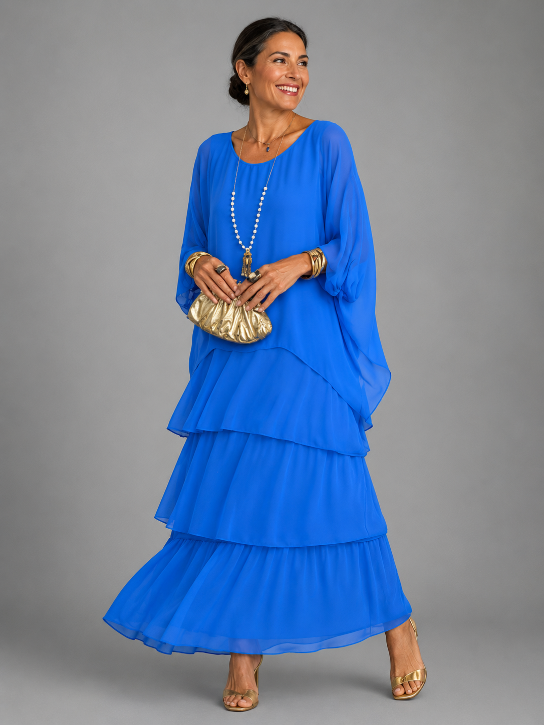 Lara™ | Elegante, zwierige maxi-jurk
