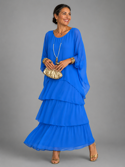 Lara™ | Elegante, zwierige maxi-jurk