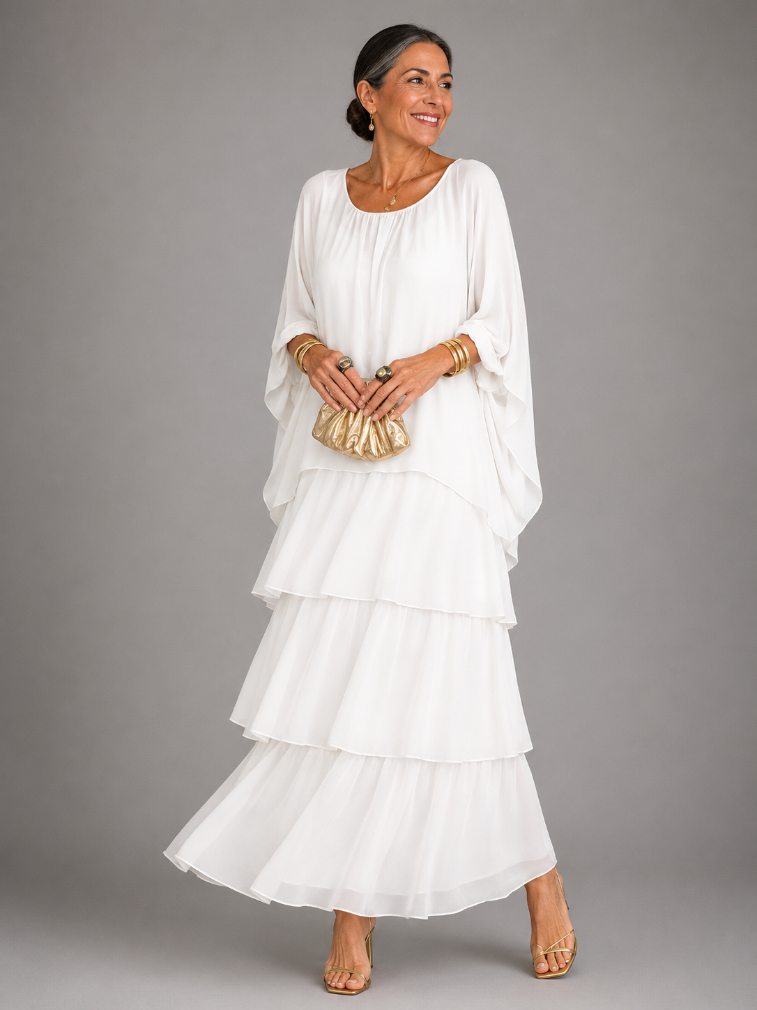 Lara™ | Elegante, zwierige maxi-jurk