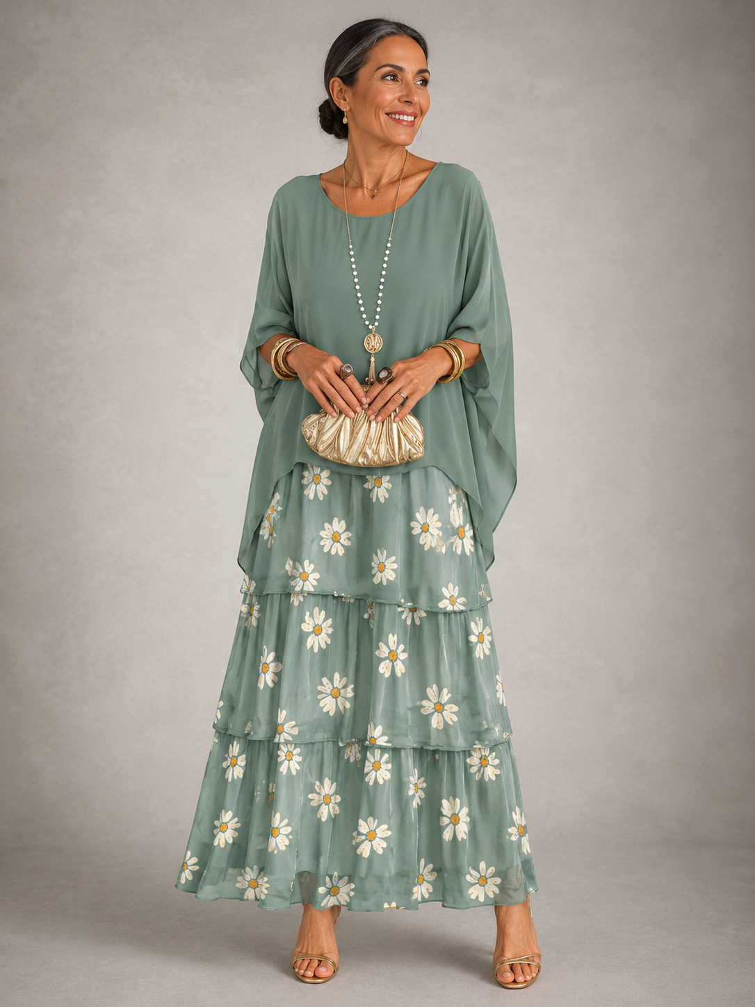 Lara™ | Elegante, zwierige maxi-jurk