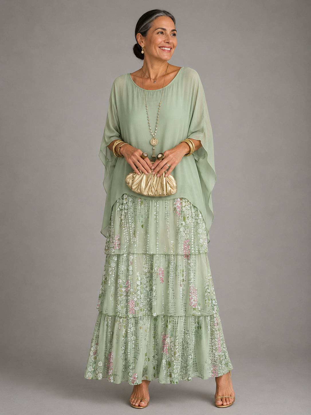 Lara™ | Elegante, zwierige maxi-jurk