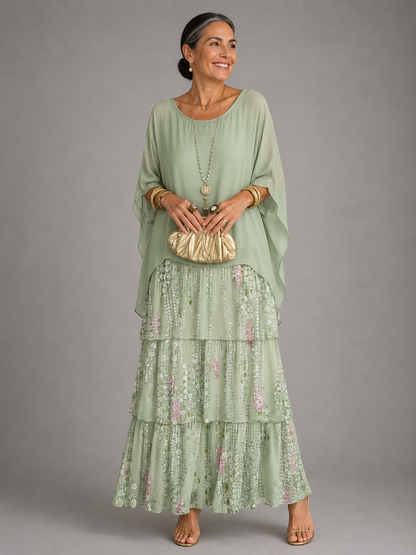 Lara™ | Elegante, zwierige maxi-jurk