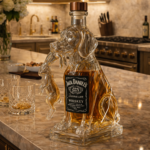 Decanter da whisky – Edizione Cane – immagine 1