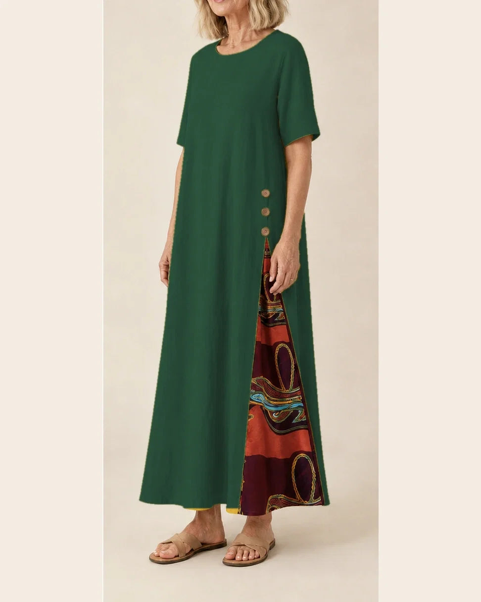 Maurene | Elegante casual lange jurk