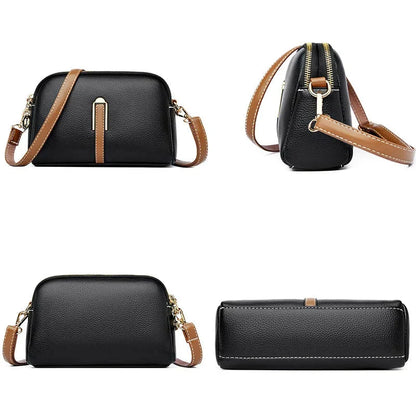 Emanuela | Elegante crossbodytas met goudkleurig accent