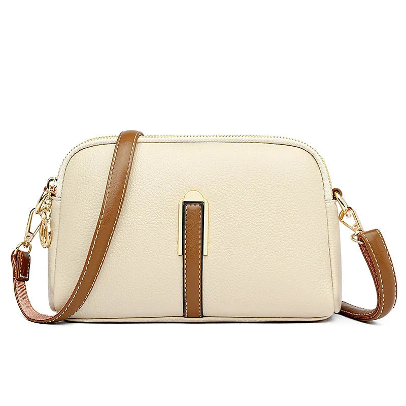 Emanuela | Elegante crossbodytas met goudkleurig accent