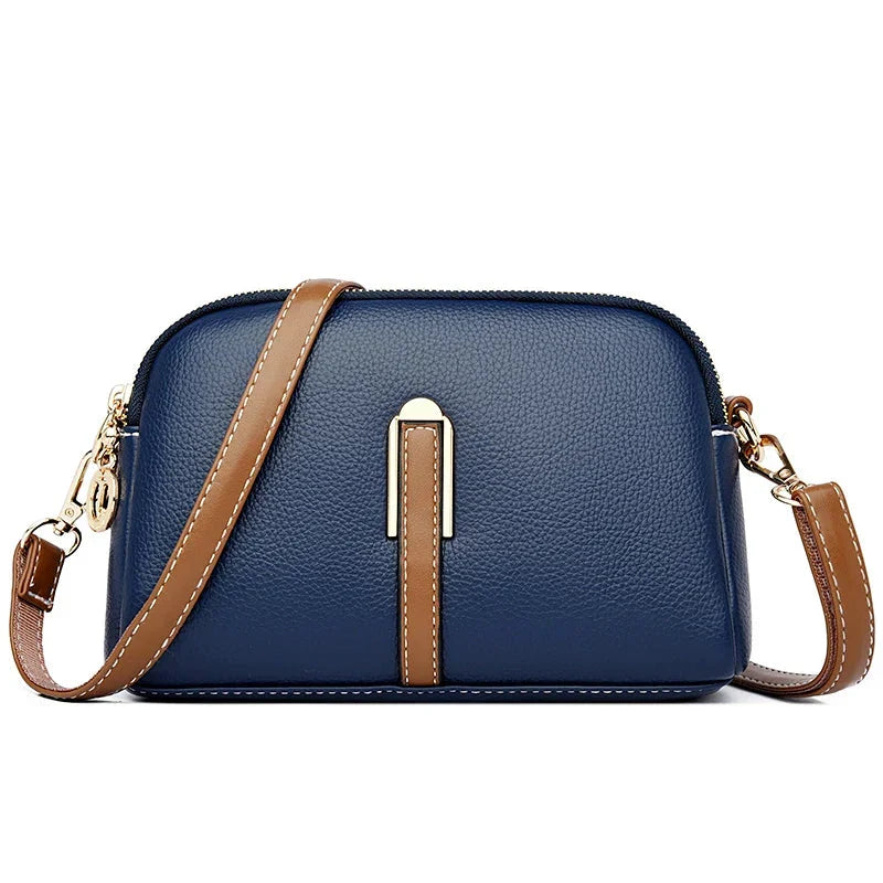 Emanuela | Elegante crossbodytas met goudkleurig accent