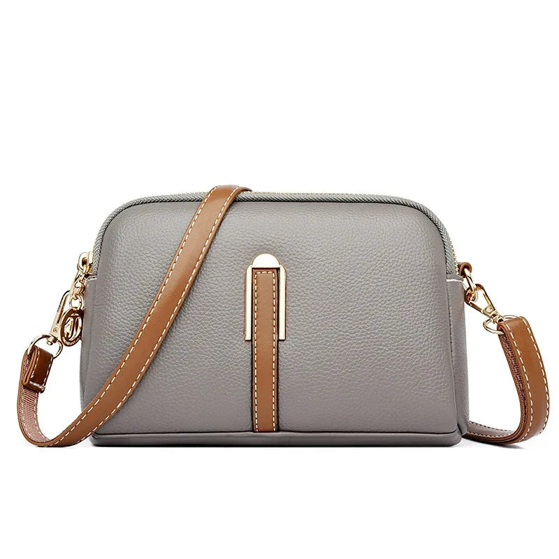Emanuela | Elegante crossbodytas met goudkleurig accent