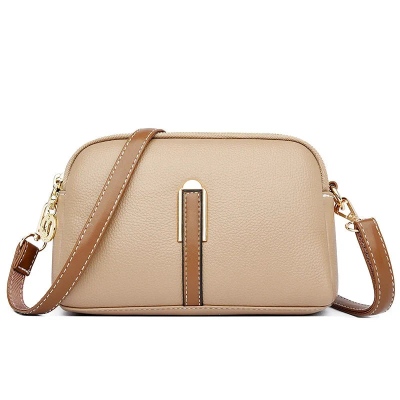 Emanuela | Elegante crossbodytas met goudkleurig accent