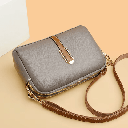 Emanuela | Elegante crossbodytas met goudkleurig accent
