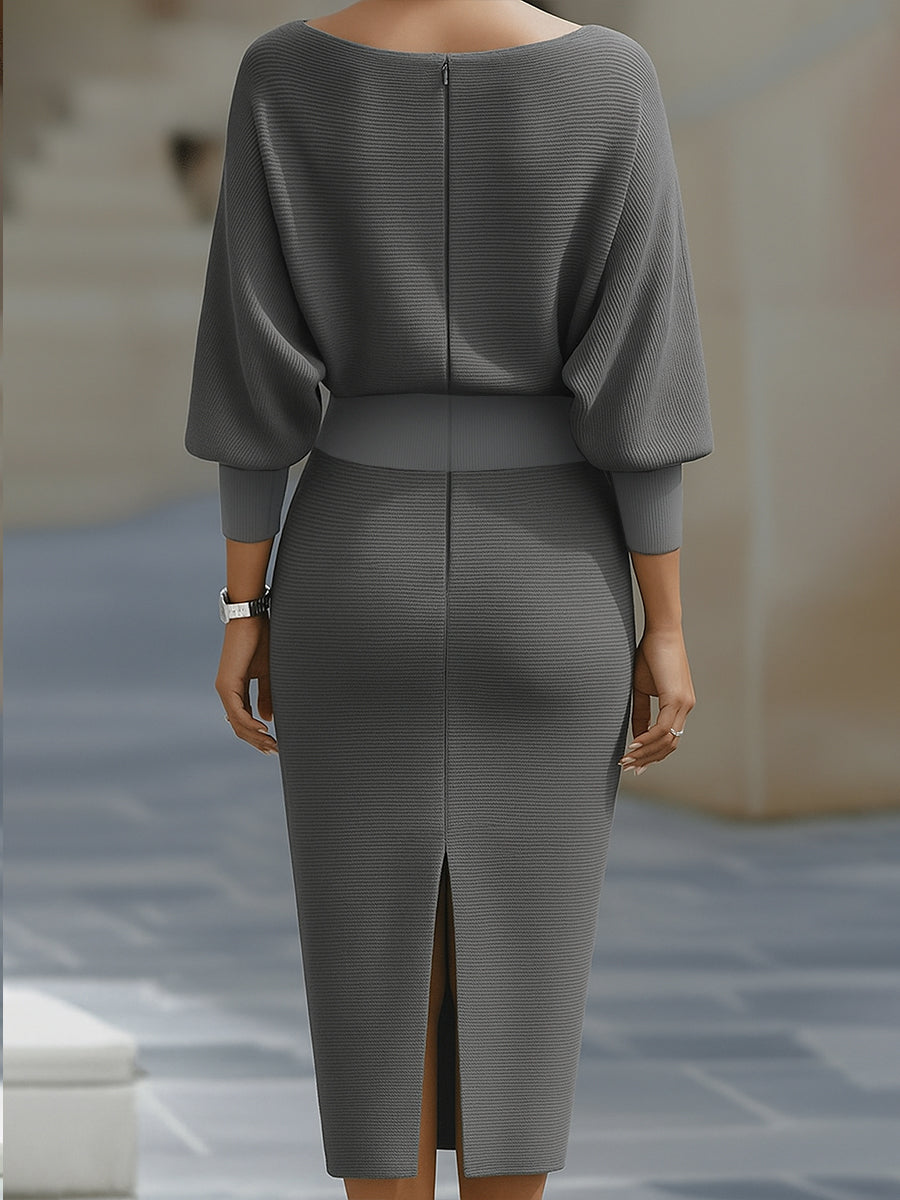 Lydia | Abito midi elegante per tutti i giorni