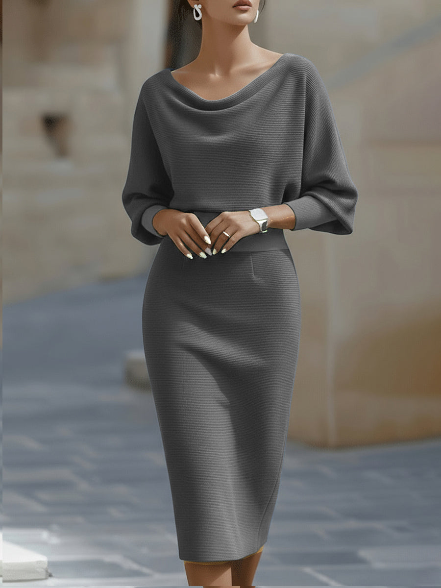 Lydia | Abito midi elegante per tutti i giorni