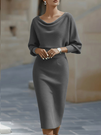 Lydia | Abito midi elegante per tutti i giorni