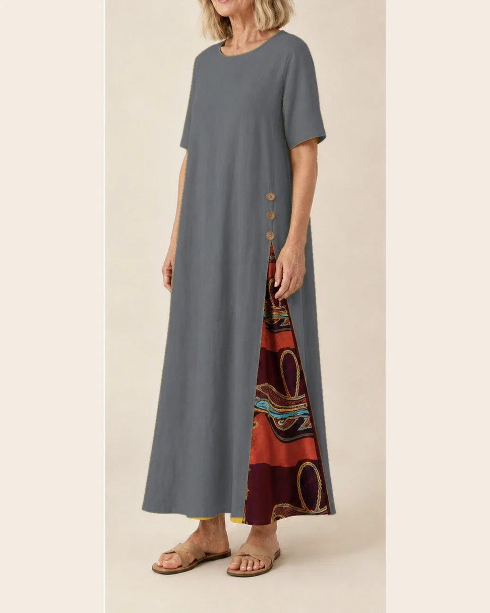 Maurene | Elegante casual lange jurk