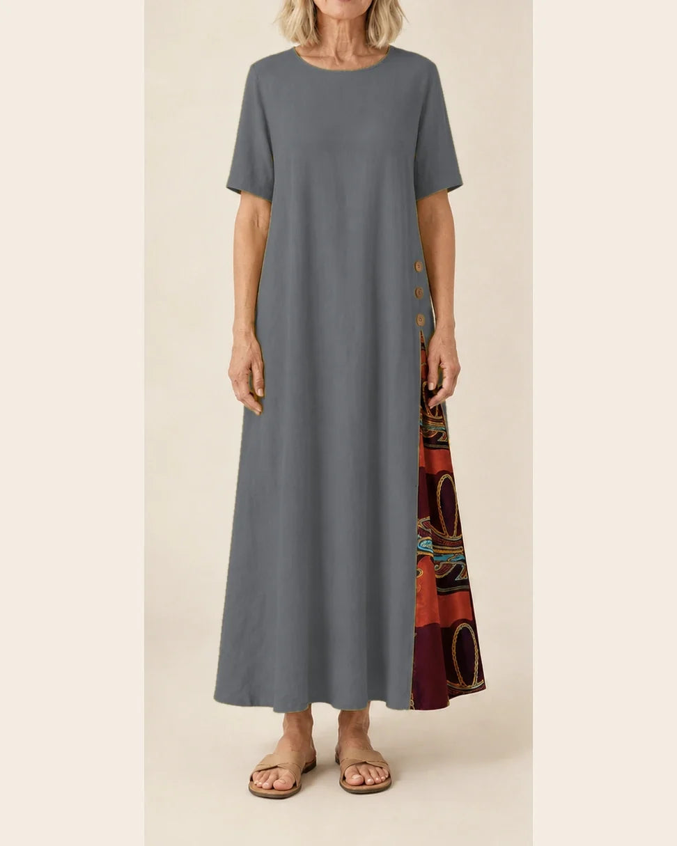 Maurene | Elegante casual lange jurk