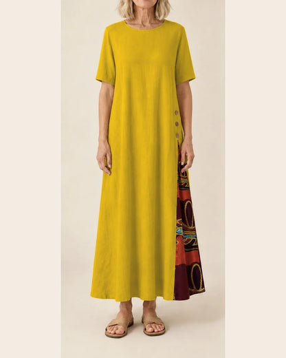 Maurene | Elegante casual lange jurk