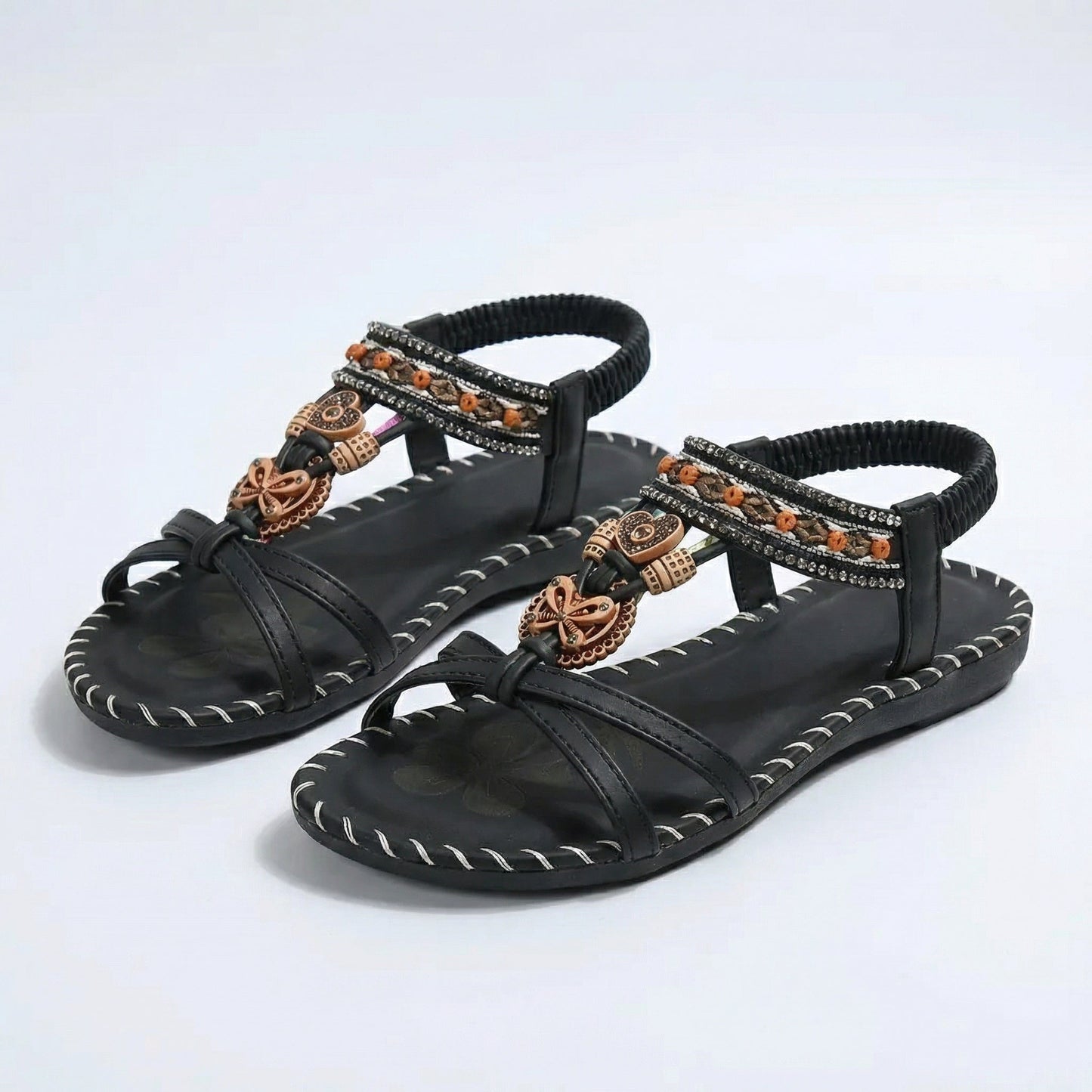 Nadia | Sandali in stile Ibiza che uniscono comfort ed eleganza.