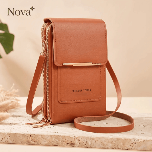 Nova | 2-in-1 telefoontasje met touchscreenvenster
