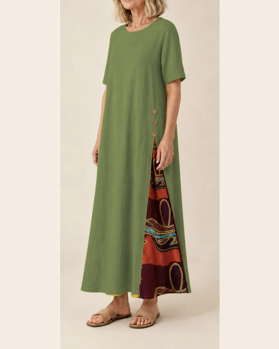 Maurene | Elegante casual lange jurk