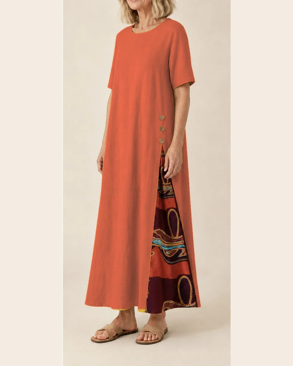 Maurene | Elegante casual lange jurk