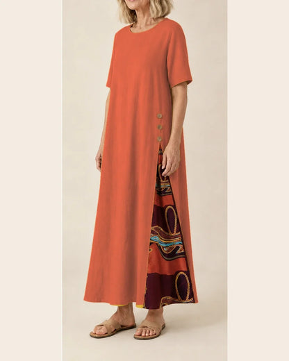 Maurene | Elegante casual lange jurk