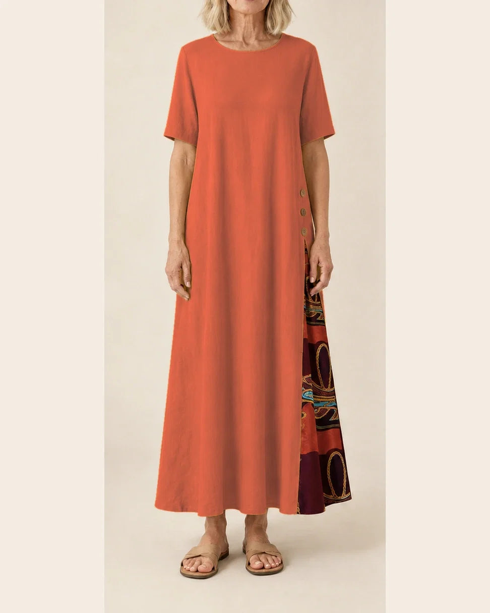 Maurene | Elegante casual lange jurk