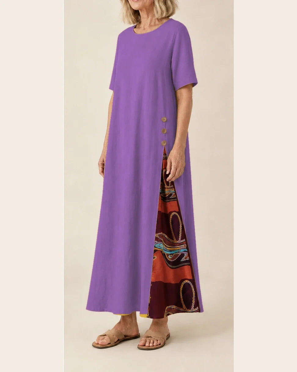 Maurene | Elegante casual lange jurk