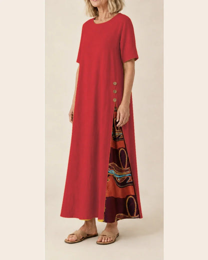 Maurene | Elegante casual lange jurk