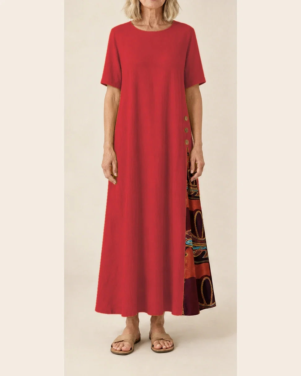 Maurene | Elegante casual lange jurk